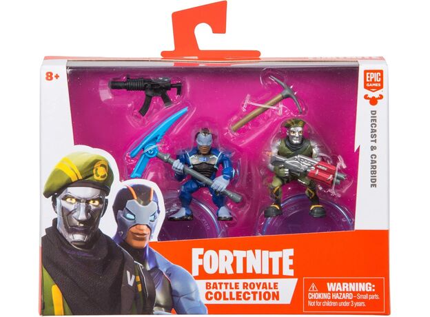 ست 2 تایی فیگورهای فورتنایت بتل رویال مدل Diecast و Carbide, image 7