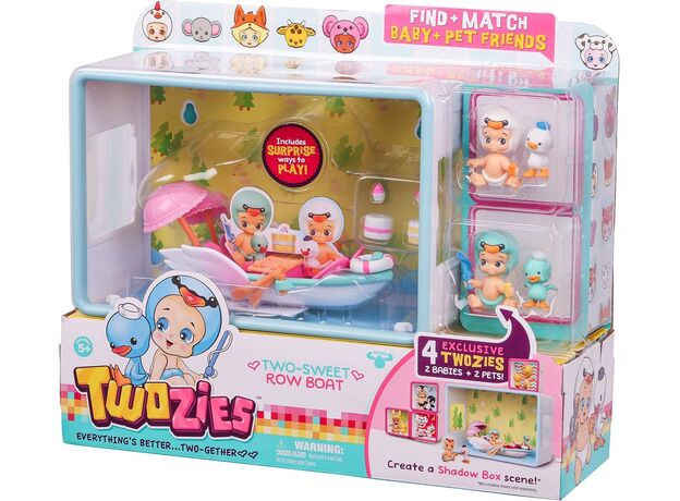 ست قایق پارویی عروسکی Twozies, image 