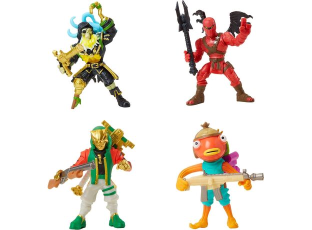 ست 4 تایی فیگورهای فورتنایت بتل رویال مدل Fishstick, image 6