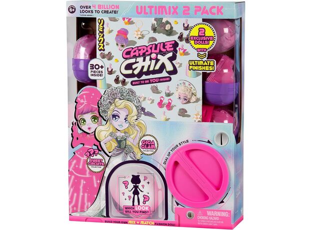 پک 2 تایی عروسک های فشن سورپرایزی Capsule Chix مدل Sweet Circuits, image 6