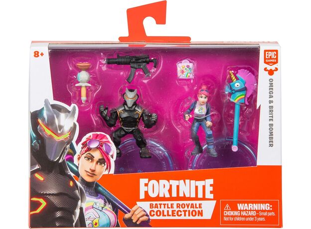ست 2 تایی فیگورهای فورتنایت بتل رویال مدل Omega و Brite Bomber, image 12