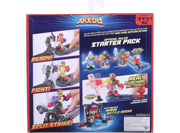 آکدو جنگجو پک 3 تایی فیگور های Akedo سری Starter Pack, image 9