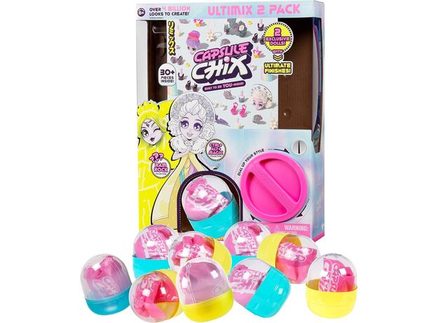 پک 2 تایی عروسک های فشن سورپرایزی Capsule Chix مدل Ram Rock, image 