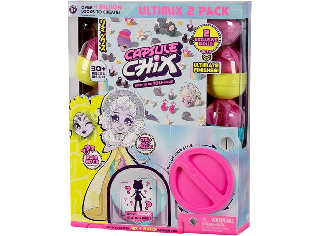 پک 2 تایی عروسک های فشن سورپرایزی Capsule Chix مدل Ram Rock, image 6