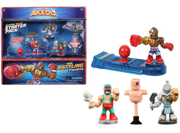 آکدو جنگجو پک 3 تایی فیگور های Akedo سری Starter Pack, image 