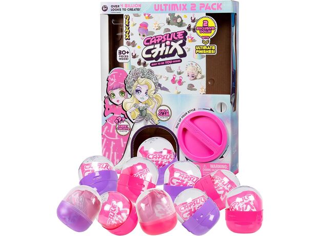 پک 2 تایی عروسک های فشن سورپرایزی Capsule Chix مدل Sweet Circuits, image 