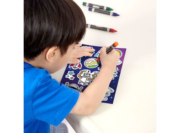 تخته خلاقیت دوطرفه مغناطیسی Crayola به همراه اکسسوری, image 6