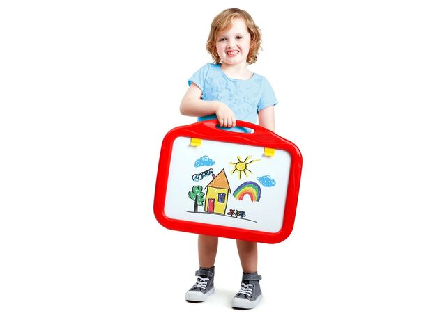 تخته خلاقیت دوطرفه مغناطیسی Crayola به همراه اکسسوری, image 7