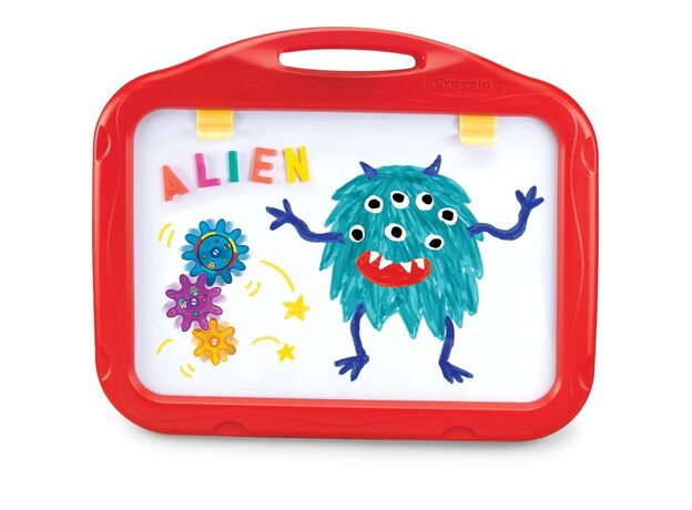 تخته خلاقیت دوطرفه مغناطیسی Crayola به همراه اکسسوری, image 5