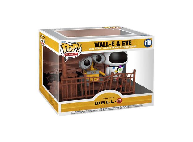 فیگور های دو تایی 9 سانتی فانکو پاپ سکانس فیلم وال ای و ایو (1119), image 4