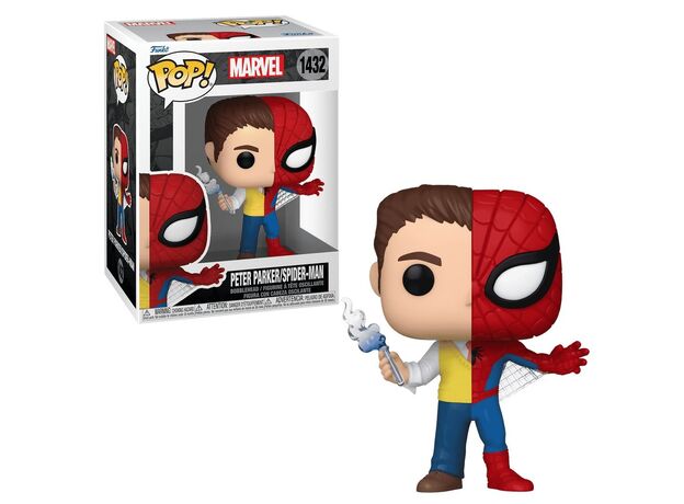 فیگور 9 سانتی فانکو پاپ پیتر پارکر/اسپایدرمن (1432), image 