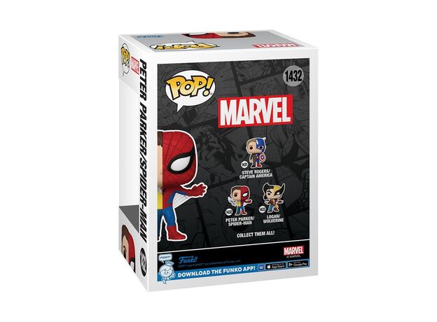 فیگور 9 سانتی فانکو پاپ پیتر پارکر/اسپایدرمن (1432), image 6