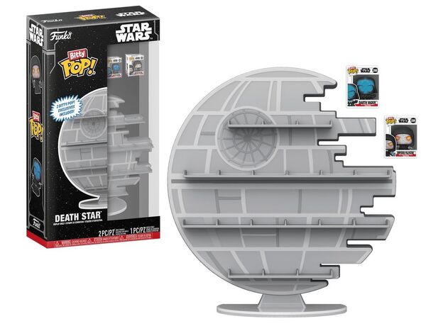 استند نگهدارنده فیگورهای بیتی پاپ به همراه دو فیگور جنگ ستارگان, image 