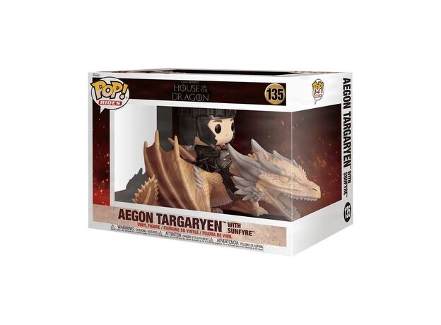 فیگور 9 سانتی فانکو پاپ اگان تارگرین سوار بر سانفایر (135), image 3