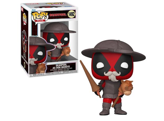 فیگور 9 سانتی فانکو پاپ پلاس ددپول در نقش دن کیشوت (1492), image 