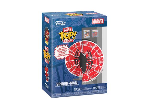 استند نگهدارنده فیگورهای بیتی پاپ به همراه دو فیگور اسپایدرمن, image 7