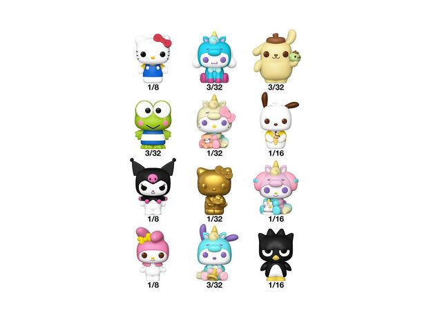 پک تکی سورپرایزی فیگور 3 سانتی فانکو بیتی پاپ هلو کیتی و دوستان, image 5