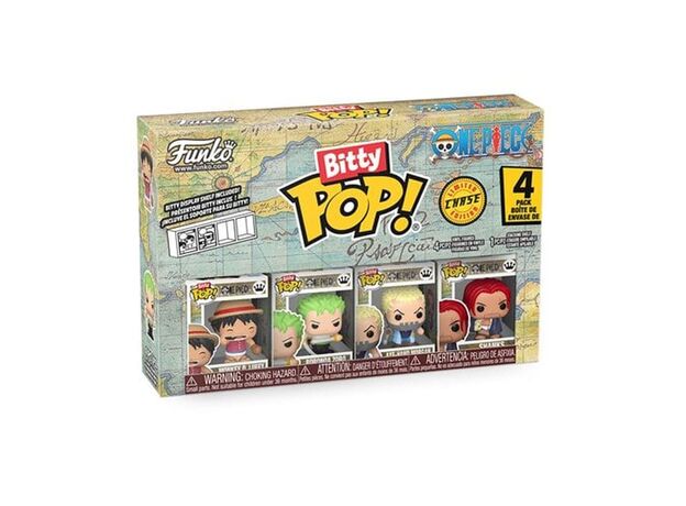 پک 4 تایی وان پیس فانکو بیتی پاپ مدل مانکی دی لوفی, image 9