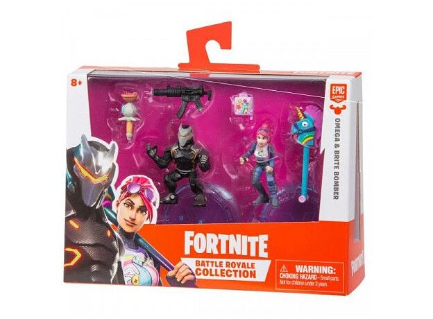 ست 2 تایی فیگورهای فورتنایت بتل رویال مدل Omega و Brite Bomber, image 11