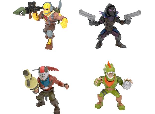 ست 4 تایی فیگورهای فورتنایت بتل رویال مدل Raptor, image 7