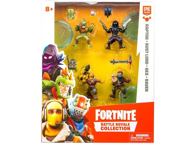 ست 4 تایی فیگورهای فورتنایت بتل رویال مدل Raptor, image 9