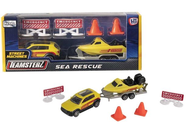 ست نجات دریایی Teamsterz با ماشین امداد, image 