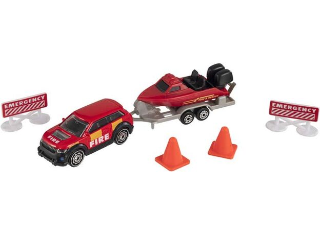 ست نجات دریایی Teamsterz با ماشین آتشنشانی, image 2