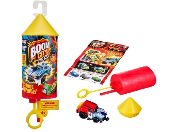 پک تکی شانسی ماشین موشکی بوم سیتی Boom City Racer سری 2, image 
