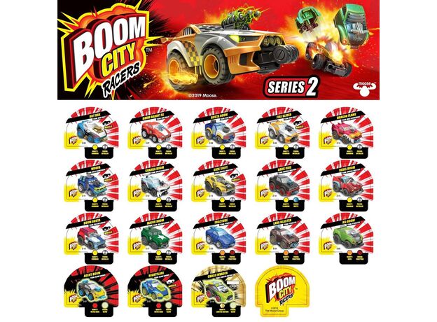 پک تکی شانسی ماشین موشکی بوم سیتی Boom City Racer سری 2, image 18