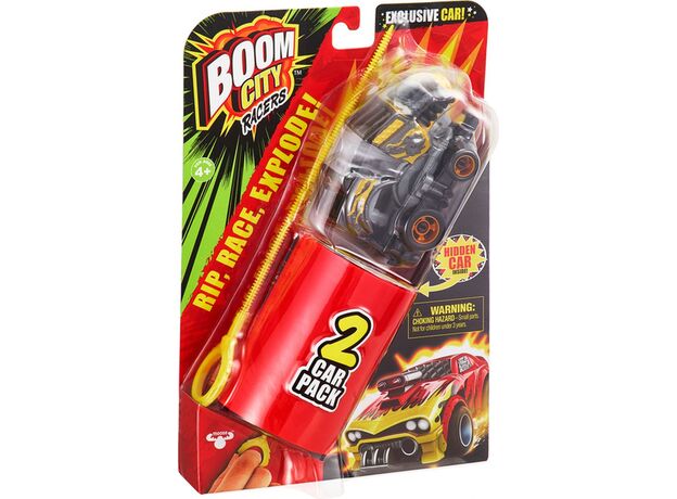 پک 2 تایی ماشین موشکی بوم سیتی Boom City Racer مدل زرد, image 5