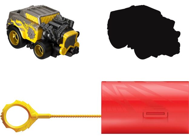 پک 2 تایی ماشین موشکی بوم سیتی Boom City Racer مدل زرد, image 2