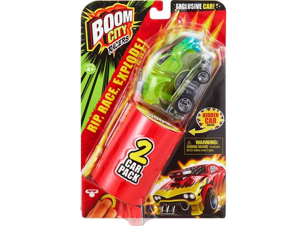 پک 2 تایی ماشین موشکی بوم سیتی Boom City Racer مدل سبز, image 5