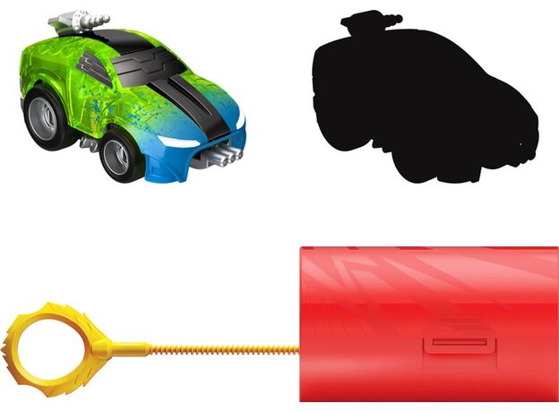 پک 2 تایی ماشین موشکی بوم سیتی Boom City Racer مدل سبز, image 2