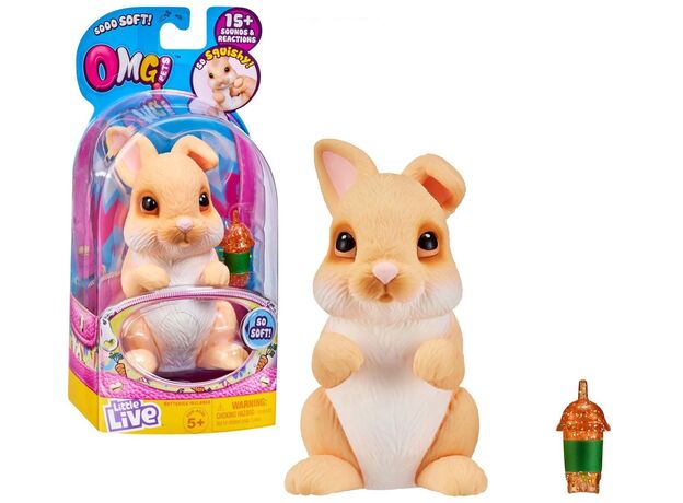 خرگوش کرم کوچولوی اسکوییشی OMG Pets, تنوع: 26172-Cream, image 