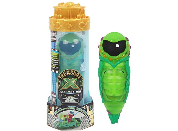 پک تکی سورپرایزی بیگانه سبز Treasure X, image 