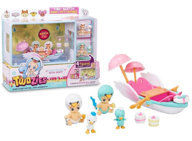 ست قایق پارویی عروسکی Twozies, image 