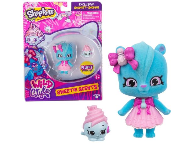 عروسک سوییتی سنتس Shopkins سری Wild Style, تنوع: 56869-Sweetie Scents, image 