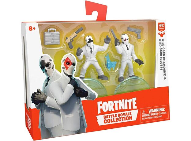 ست 2 تایی فیگورهای فورتنایت بتل رویال مدل Diamonds و Clubs, image 7