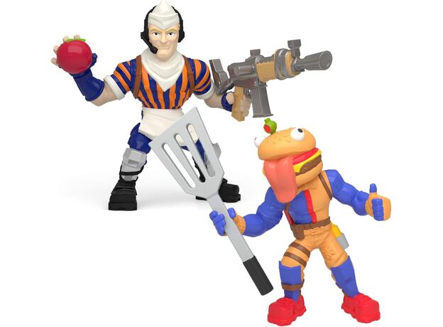 ست 2 تایی فیگورهای فورتنایت بتل رویال مدل Beef Boss و Grill Sergeant, image 2