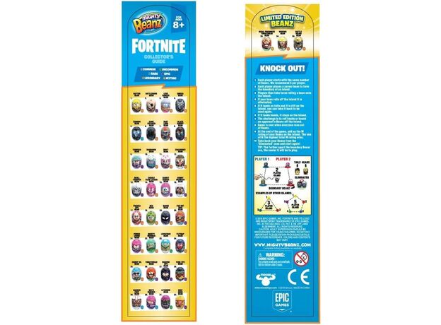 پک 4 تایی Mighty Beanz مدل Fortnite, image 6