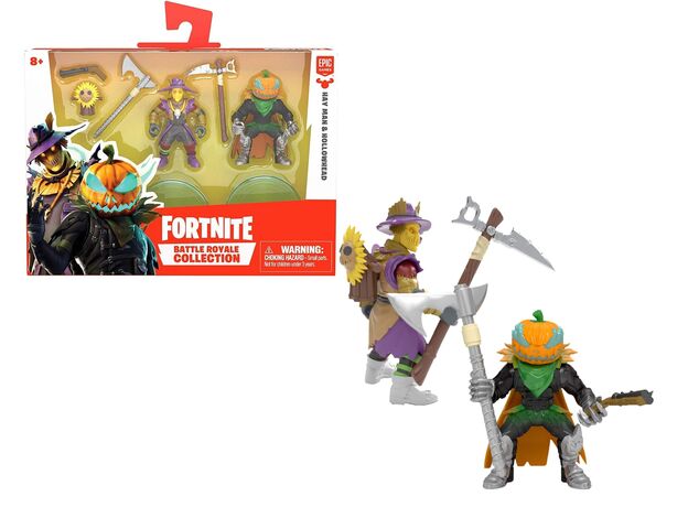 ست 2 تایی فیگورهای فورتنایت بتل رویال مدل Hay Man و Hollowhead, image 