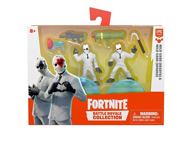 ست 2 تایی فیگورهای فورتنایت بتل رویال مدل Hearts و Spades, image 