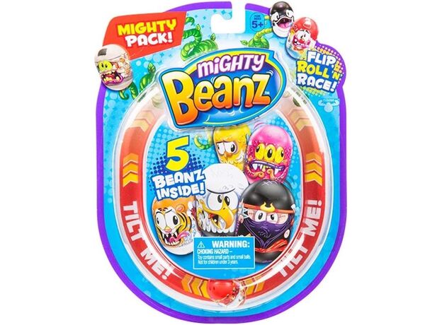پک 5 تایی فیگورهای سورپرایزی Mighty Beanz, image 