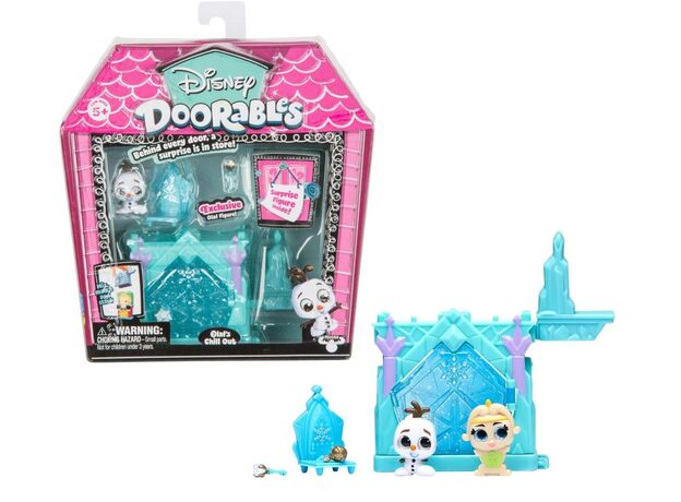 ست استراحتگاه اولاف فروزن Disney Doorables, image 