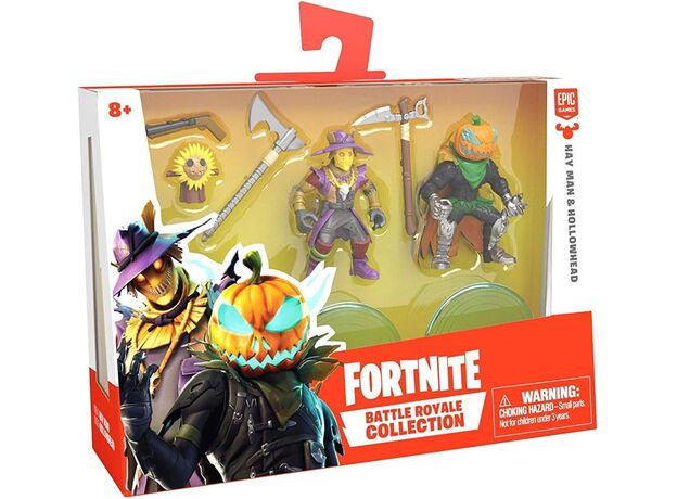 ست 2 تایی فیگورهای فورتنایت بتل رویال مدل Hay Man و Hollowhead, image 8