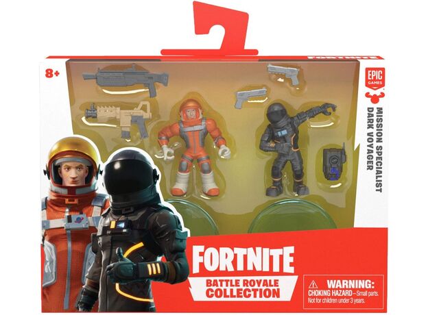 ست 2 تایی فیگورهای فورتنایت بتل رویال مدل Mission Specialist و Dark Voyager, image 9