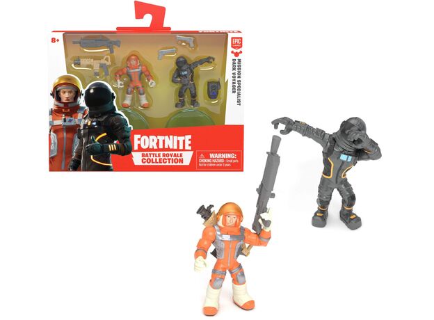 ست 2 تایی فیگورهای فورتنایت بتل رویال مدل Mission Specialist و Dark Voyager, image 