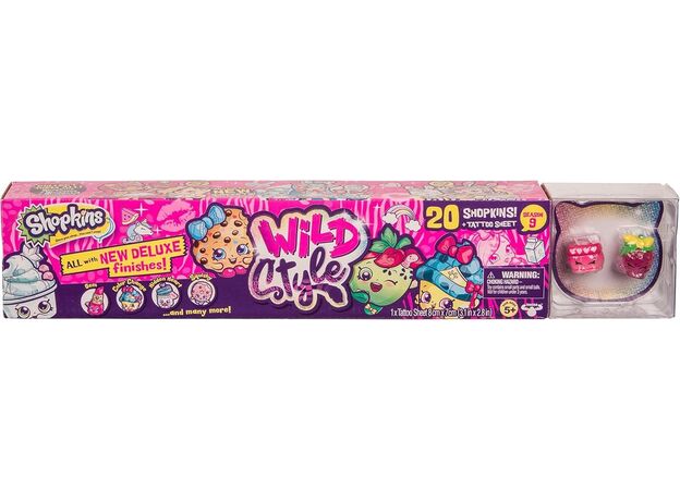 مگا پک 20 تایی فیگور های Shopkins سری Wild Style, image 3