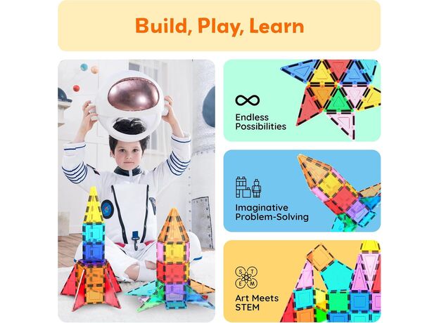 ست 32 عددی ساخت راکت مغناطیسی پیکاسو, image 8