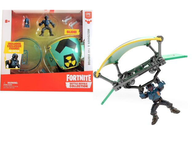 ست فورتنایت بتل رویال گلایدر همراه با 1 مینی فیگور مدل سبز, image 